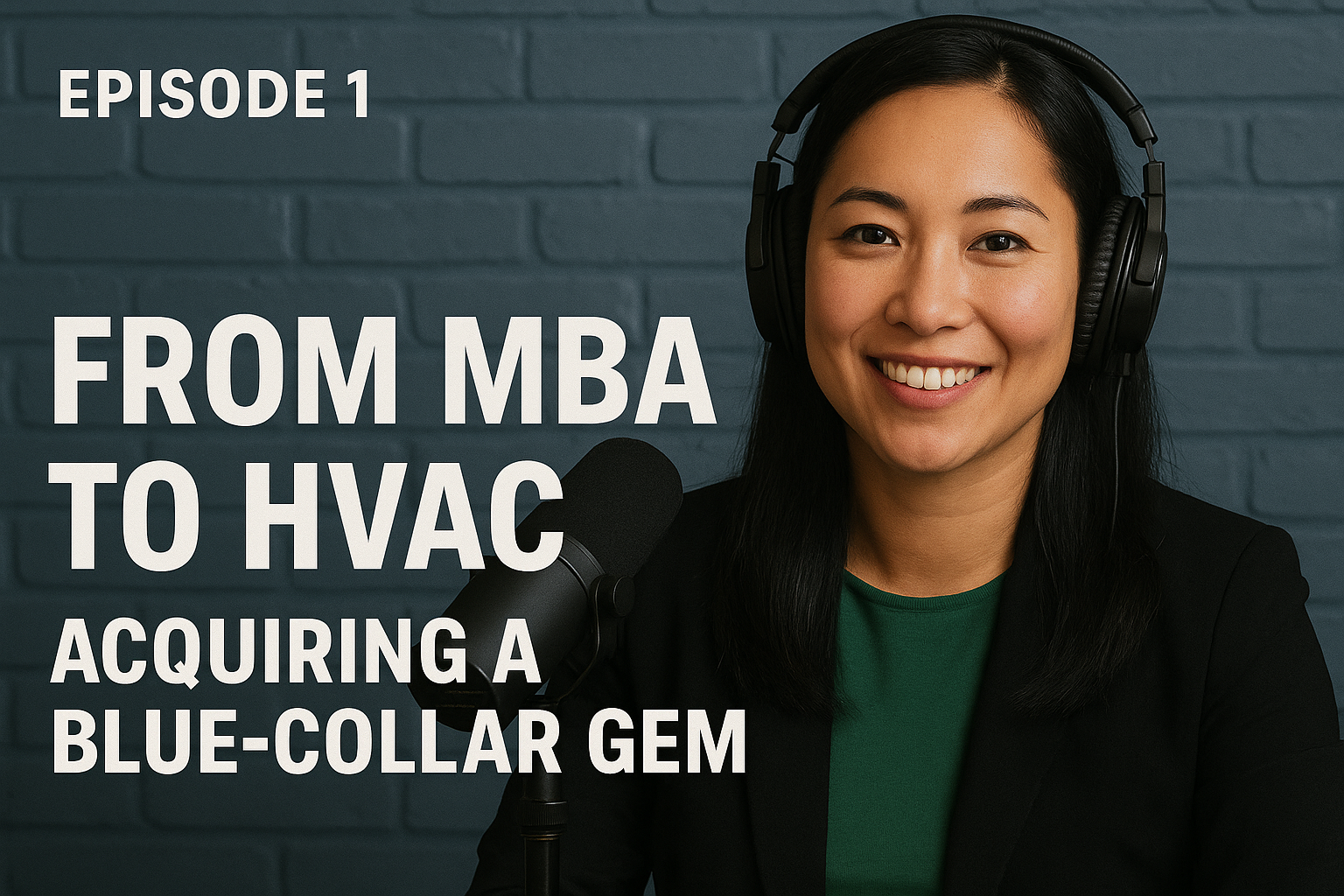 🎙️ Episode 1: From MBA to HVAC: Acquiring a Blue-Collar Gem